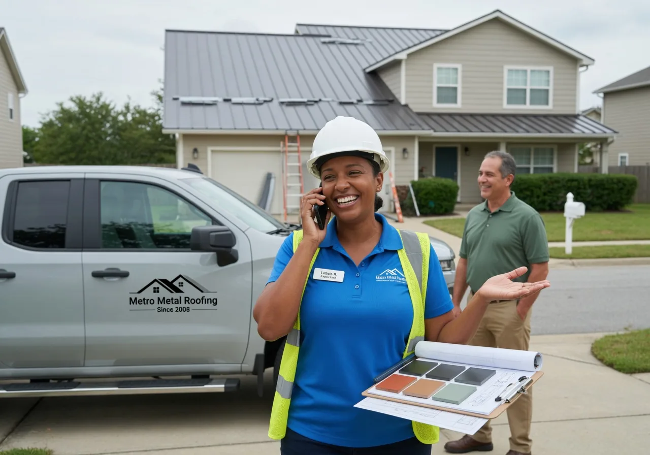 Storm Damage Metal Roof Repair in Hurricane Mills, TN